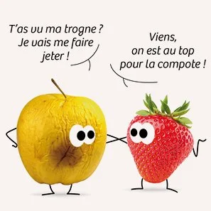 Campagne anti-gaspillage alimentaire – Les fruits ont la parole