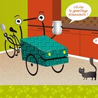 Communication sur la collecte des déchets – Le Triporteur
