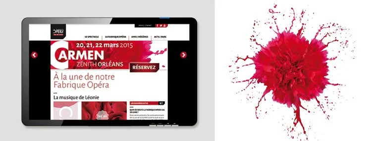 Identité visuelle – Carmen, opéra coopératif